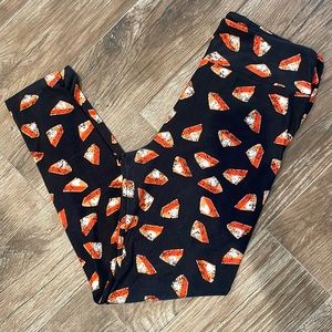 LulaRoe pumpkin pie leggings T/C